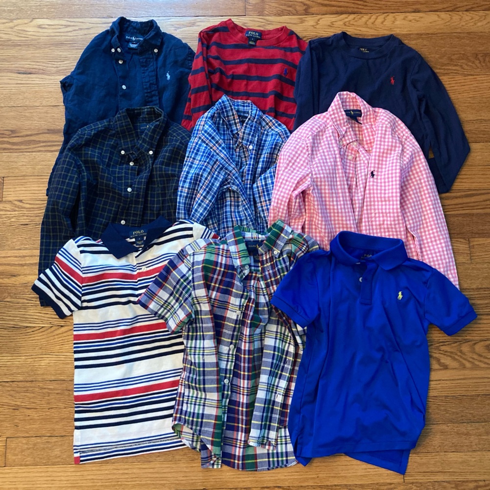 Polo Ralph Lauren 9 Piece 6 Year Old Boy’s Bundle